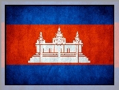 Flaga, Państwa, Kambodża