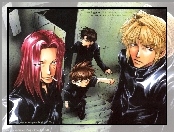 Saiyuki, schody, papieros