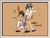 Spiral, maskotka, para