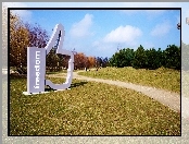 Park, Ścieżka, Instalacja Artystyczna, Freedom