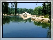 Park, Chiny, Jezioro, Dragon