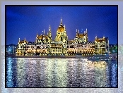 Parlament, Dunaj, Rzeka, Węgry, Zabytek, Budapeszt