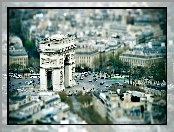 Francja, Łuk Triumfalny, Paryż, Miasto