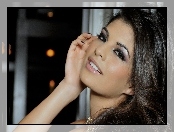 Piękna, Makijaż, Brunetka, Jacqueline Fernandez