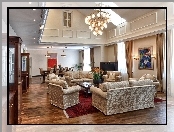 Piękny, Salon