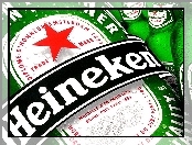 Piwo, Etykieta, Heineken, Butelka