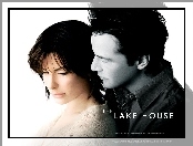 przytuleni, The Lake House, Keanu Reeves, Sandra Bullock, plakat