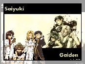 Saiyuki, płatki, postacie