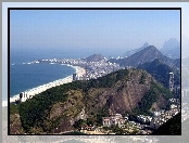 Plaża, Brazylia, Copacabanabeach, Rio de Janeiro