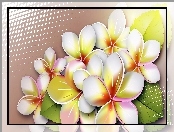 Plumeria, Art