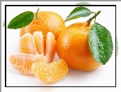 Owoce, Pomarańcze, Ćwiartki