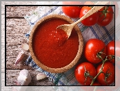 Pomidory, Sos pomidorowy, Miseczka