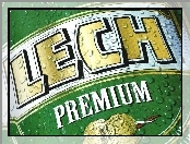 Lech, Premium, Etykieta