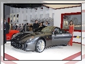 Prezentacja, Ferrari 599, Modelka