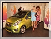 Prezentacja, Modelki, Chevrolet Spark