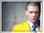 marynarka, Prison Break, Skazany na śmierć, Wentworth Miller, żółta