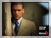 Prison Break, Wentworth Miller, słup, przystojny