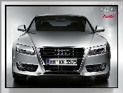 Przód, Audi A5, Logo