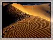Pustynia, Ślady, Namibia, Afryka