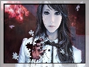 Kobieta, Puzzle, Demon