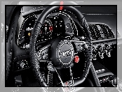 Audi R8 Sport Edition, Kierownica, 2017, Wnętrze