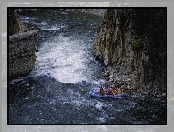 Rafting, góry, spływ, rzeka