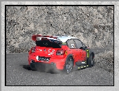 Rajdowy, Droga, Citroen C3 WRC, 2017