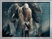 Aktor, Film, Davis Okoye, Dwayne Johnson, Goryl, Rampage