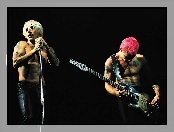 Red Hot Chili Peppers, włosy , gitara
