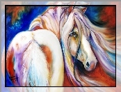 Koń, Marcia Baldwin, Reprodukcja, Obrazu