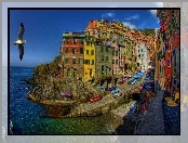 Domy, Riomaggiore, Włochy