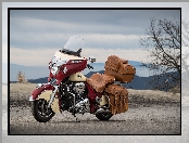 Wykończenia, Roadmaster Classic, Indian Motorcycle, Kufer, Skórzane, Skórzany