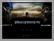 Transformers, roboty, budynki