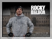 Rocky Balboa, bluza, Sylvester Stallone, trening, zima