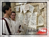 Rome, rzymianie, kartki, ściana