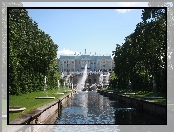 Rosja, Fontanny, Peterhof, Wielki Pałac