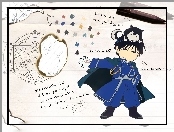 Roy Mustang, Haski, Ołówek