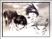 Saiyuki, rozmycie twarzy