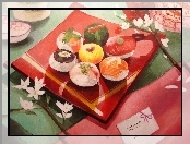 Babeczki, Ryż, Sushi