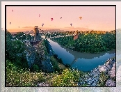 Most, Rzeka, Balony