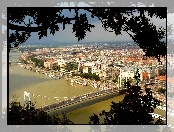 Rzeka, Węgry, Most, Budapeszt