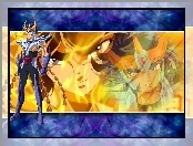 rogi, ludzie, Saint Seiya, twarze