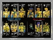 Saint Seiya, karty, zodiak, ludzie