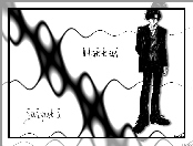 Saiyuki, hakaii, black and white
