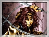 Saiyuki, katana i łańcuch