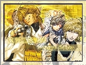 Saiyuki, brygada, pistolety, ludzie