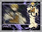 Saiyuki, pistolet, sanzo, postać