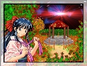 Sakura Wars, czarne włosy