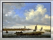Salomon, Obraz, van Ruysdael, Połów