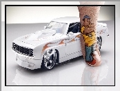 Bodypainting, Samochód, Gangster